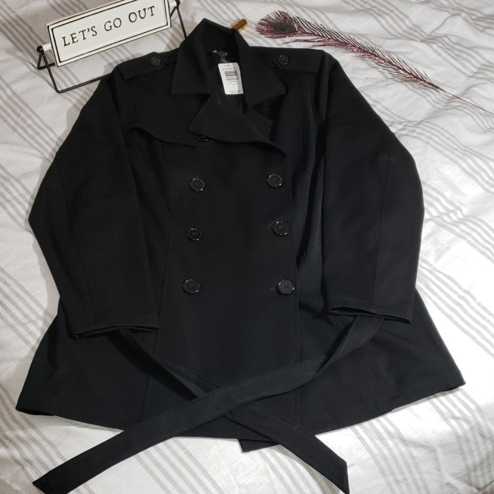 Twill Trench Coat, Torrid size 1, NWT